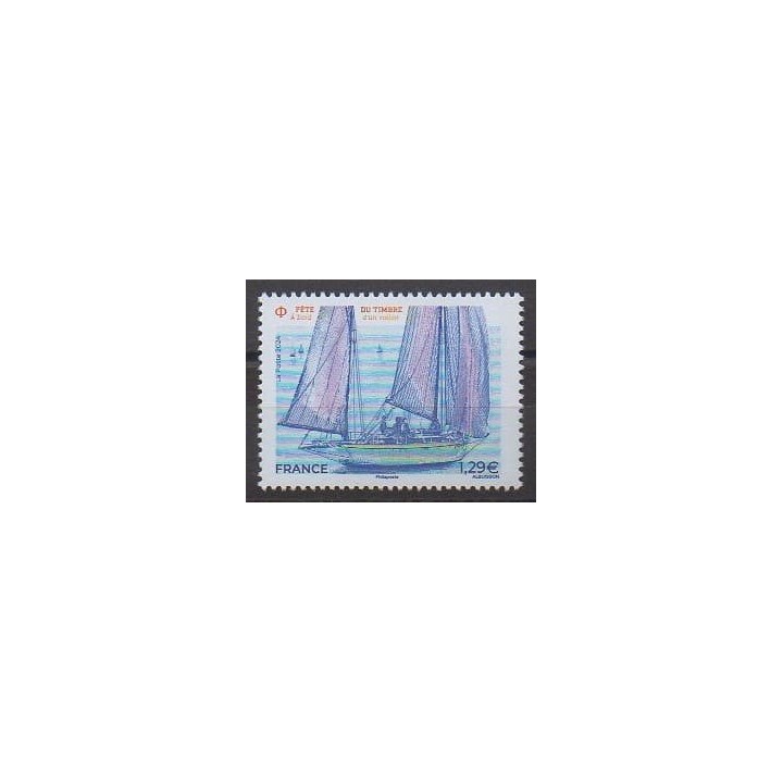 Buy this stamp of France of the year 2024 (a bord d'un voilier).