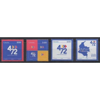 Acheter cette série de timbres de la Colombie de l'année 2009 (No 1468/1471).