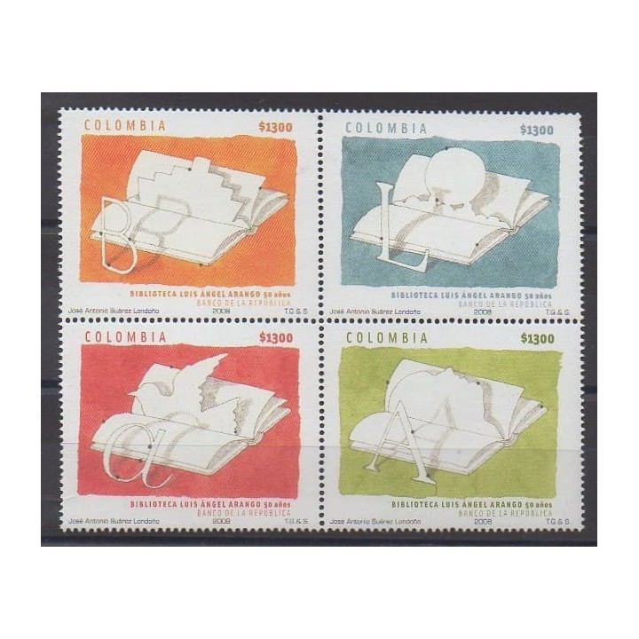 Buy this set of stamps of Colombia of the year 2008 (Nb 1462/1465).