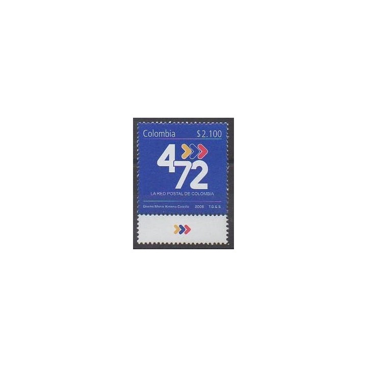 Buy this stamp of Colombia of the year 2008 (Nb 1425).