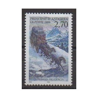 Acheter ce timbre d'Andorre français de l'année 1999 (No 516).