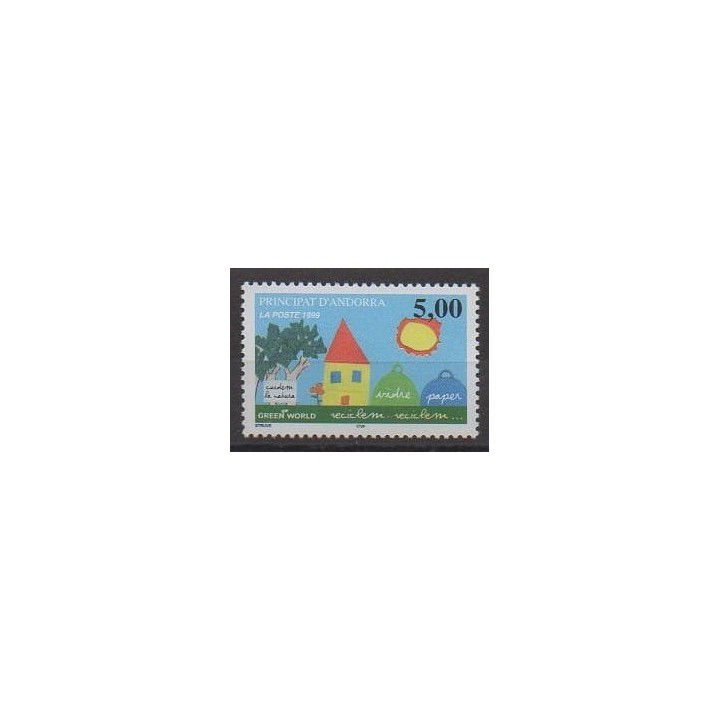 Buy this stamp of French Andorra of the year 1999 (Nb 513).