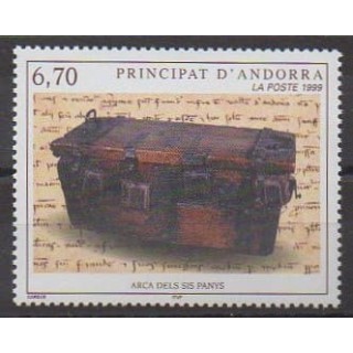 Acheter ce timbre d'Andorre français de l'année 1999 (No 523).
