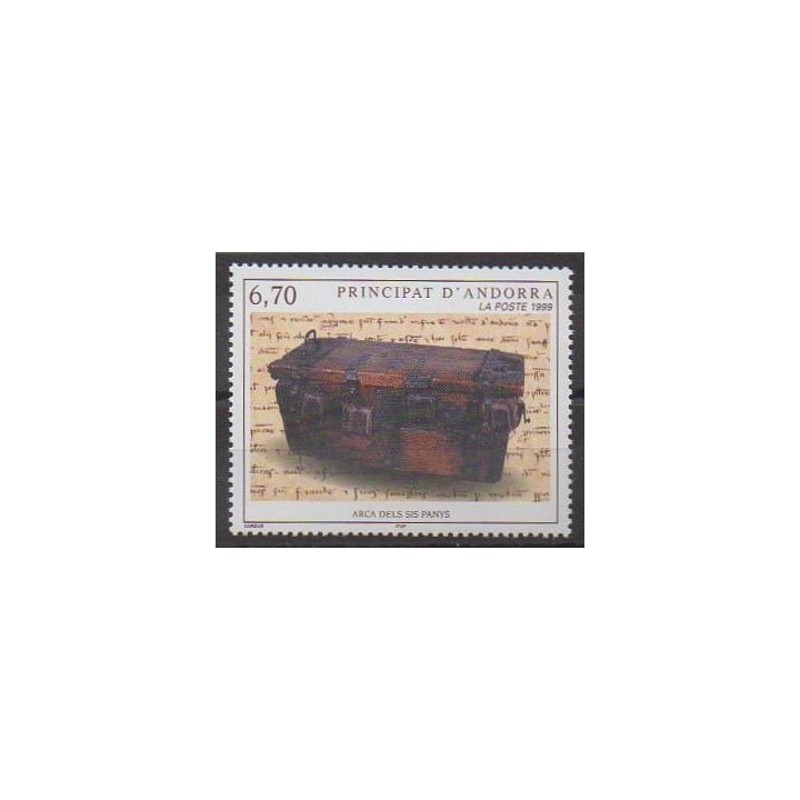 Acheter ce timbre d'Andorre français de l'année 1999 (No 523).