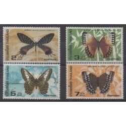 Thaïlande - 1984 - No 1076/1079 - Insectes