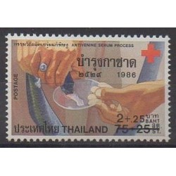 Thaïlande - 1986 - No 1139 - Santé ou Croix-Rouge