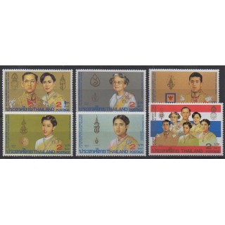 Buy this set of stamps of Thailand of the year 1987 (Nb 1210/1215).