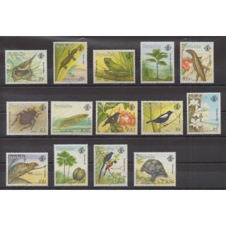 Acheter cette série de timbres des Seychelles de l'année 1993 (No 756/769).