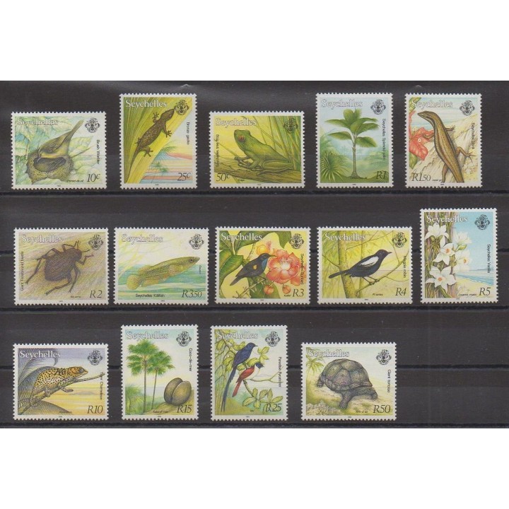 Buy this set of stamps of Seychelles of the year 1993 (Nb 756/769).