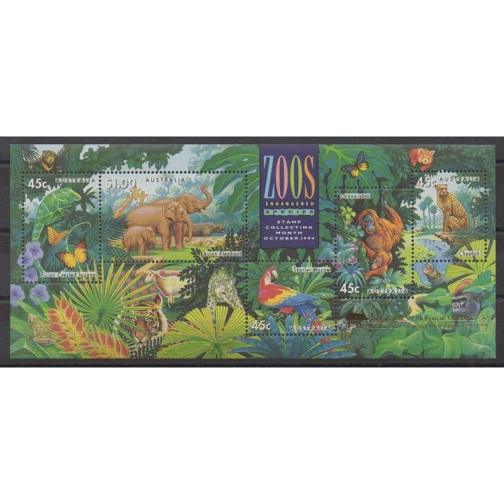 Buy this souvenir sheet  of Australia of the year 1994 (Nb BF26).