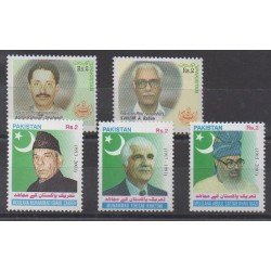 Pakistan - 2003 - Nb 1093/1097 - Celebrities