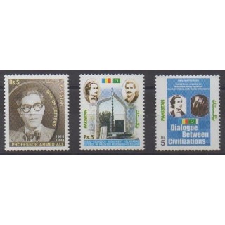 Acheter cette série de timbres duPakistan de l'année 2005 (No 1184/1186).