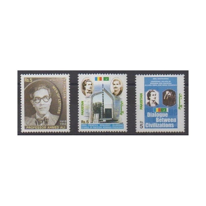 Buy this set of stamps of Pakistan of the year 2005 (Nb 1184/1186).