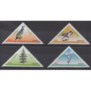 Acheter cette série de timbres duPakistan de l'année 2009 (No 1263/1266).