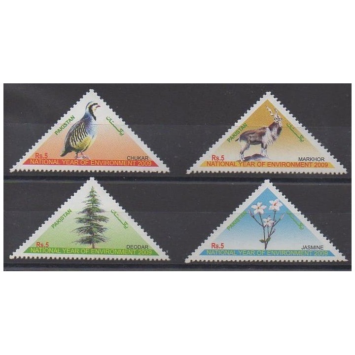 Acheter cette série de timbres duPakistan de l'année 2009 (No 1263/1266).