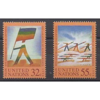 Acheter cette série de timbres des Nations Unies (bureau de New-York) de l'année 1998 (No 773/774).