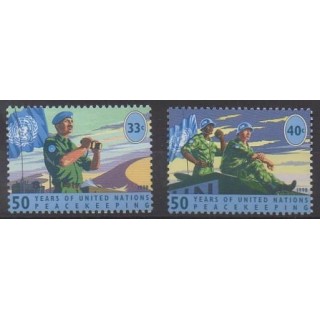 Acheter cette série de timbres des Nations Unies (bureau de New-York) de l'année 1998 (No 771/772).