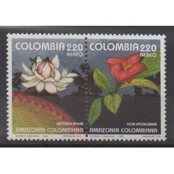 Colombie - 1993 - No PA867/PA868 - Fleurs