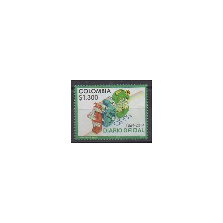 Buy this stamp of Colombia of the year 2014 (Nb 1736).
