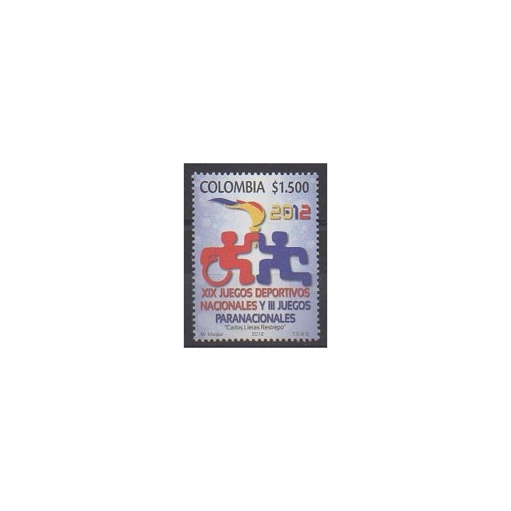 Acheter ce timbre de la Colombie de l'année 2012 (No 1692).