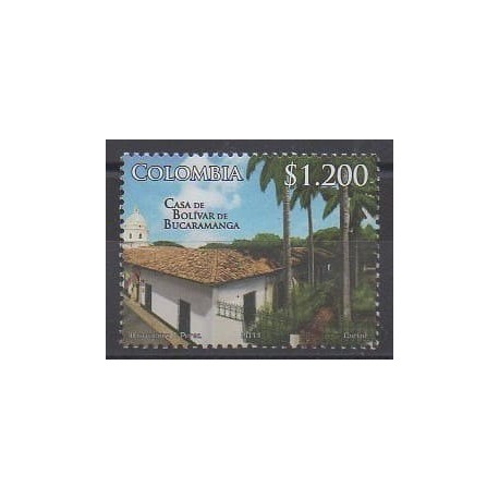 Colombie - 2011 - No 1665 - Célébrités