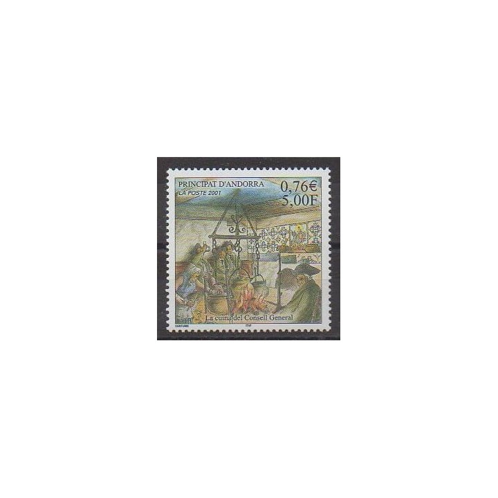 Buy this stamp of French Andorra of the year 2001 (Nb 551).