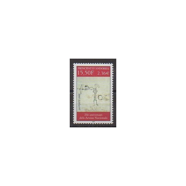 Acheter ce timbre d'Andorre français de l'année 2000 (No 539).