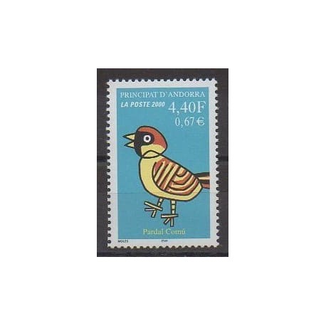 French Andorra - 2000 - Nb 533 - Birds