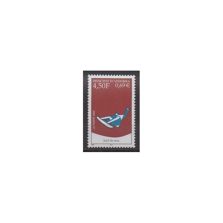 Buy this stamp of French Andorra of the year 2000 (Nb 526).