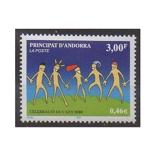 Buy this stamp of French Andorra of the year 2000 (Nb 525).
