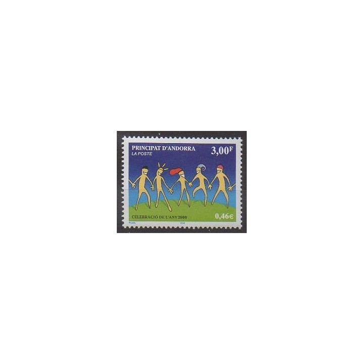 Acheter ce timbre d'Andorre français de l'année 2000 (No 525).