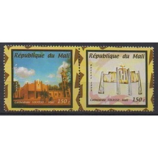 Buy this set of stamps of Mali of the year 1999 (Nb 1619/1620).