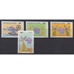Mali - 1999 - Nb 1683/1686 - Postal Service