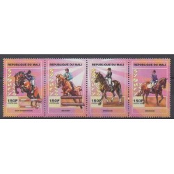 Mali - 2000 - Nb 1722/1725 - Horses - Summer Olympics