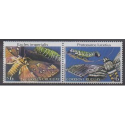 Uruguay - 1998 - No 1742/1743 - Insectes