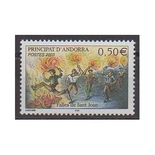 Buy this stamp of French Andorra of the year 2003 (Nb 581).