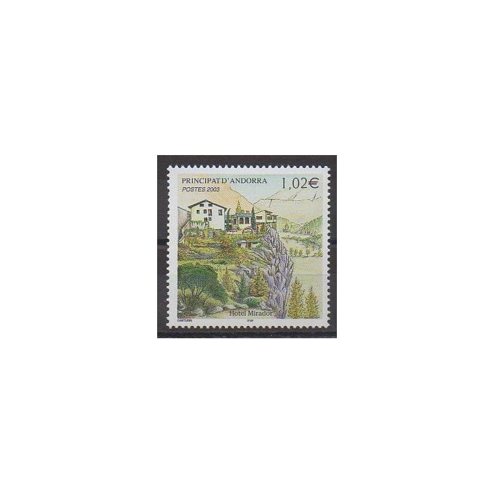 Acheter ce timbre d'Andorre français de l'année 2003 (No 579).