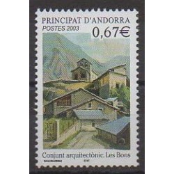 French Andorra - 2003 - Nb 578 - Sights