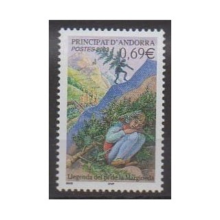 Acheter ce timbre d'Andorre français de l'année 2003 (No 576).