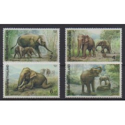 Thailand - 1991 - Nb 1417/1420 - Animals