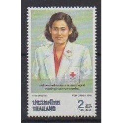 Thaïlande - 1991 - No 1384 - Santé ou Croix-Rouge - Royauté - Principauté