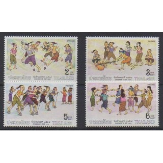 Buy this set of stamps of Thailand of the year 1991 (Nb 1379/1382).