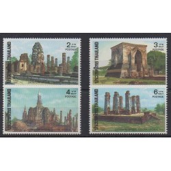 Thaïlande - 1988 - No 1219/1222 - Monuments