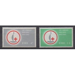 Irlande - 1963 - No 161/162 - Santé ou Croix-Rouge