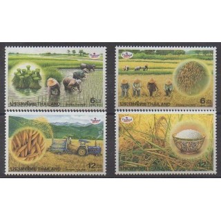 Acheter cette série de timbres de Thaïlande de l'année 1999 (No 1853/1856).