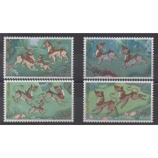 Buy this set of stamps of Thailand of the year 1998 (Nb 1824/1827).