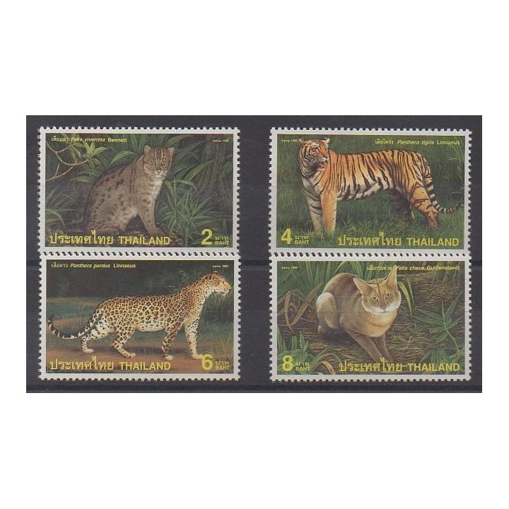 Buy this set of stamps of Thailand of the year 1998 (Nb 1793/1796).