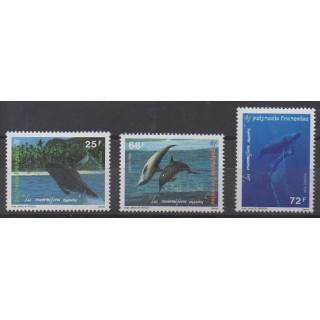 Acheter cette série de timbres de Polynésie de l'année 1994 (No 450/452).