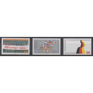 Buy this set of stamps of Germany of the year 1994 (Nb 1551/1553).