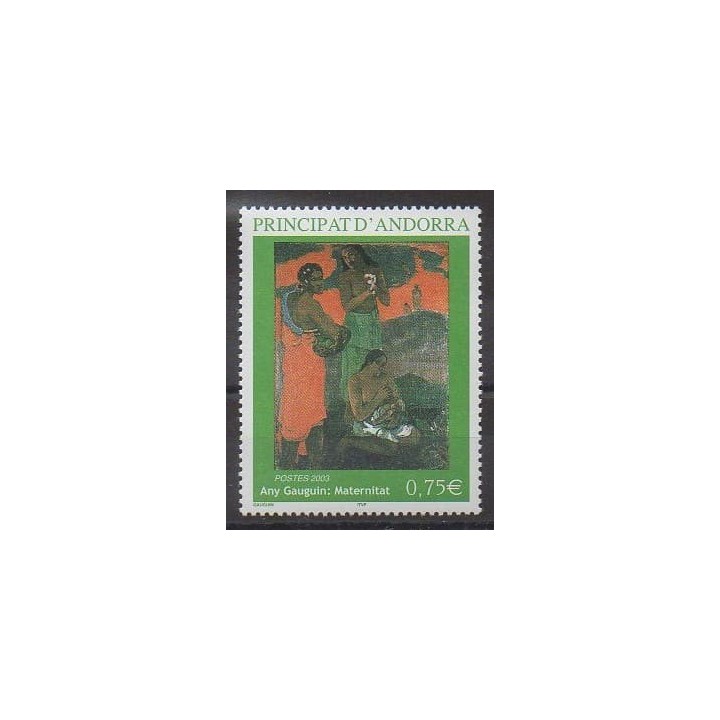 Acheter ce timbre d'Andorre français de l'année 2003 (No 587).